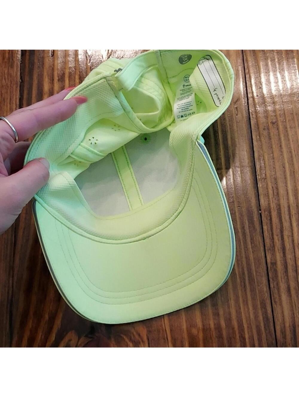 Lululemon ivivva neon green baseball hat - Picture 9 of 9